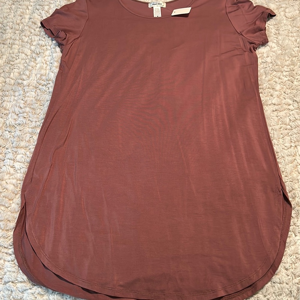 Dusty rose color top sz Lg